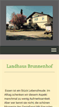 Mobile Screenshot of brunnenhof-eifel.de