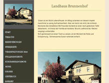 Tablet Screenshot of brunnenhof-eifel.de